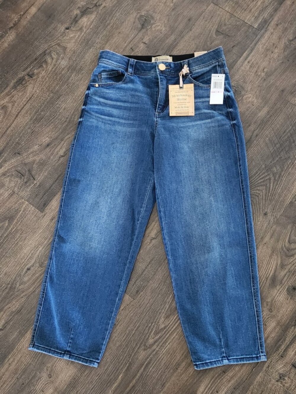 Democracy Ab Technology Skyrise Barrell Leg Jeans - 6